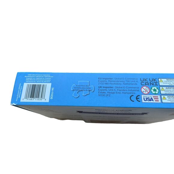 Springbok 1000pc Jigsaw Puzzle Delivering Gifts Snowman Christmas - Picture 6 of 8